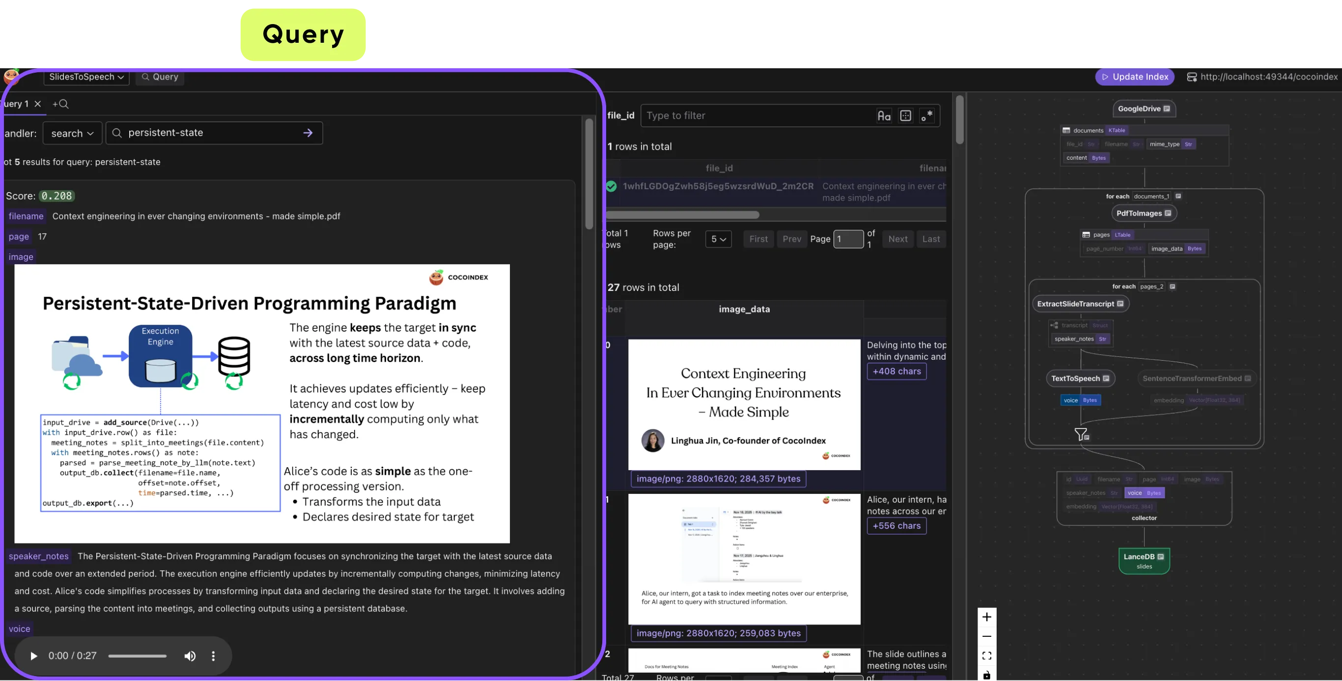 CocoInsight Query Search