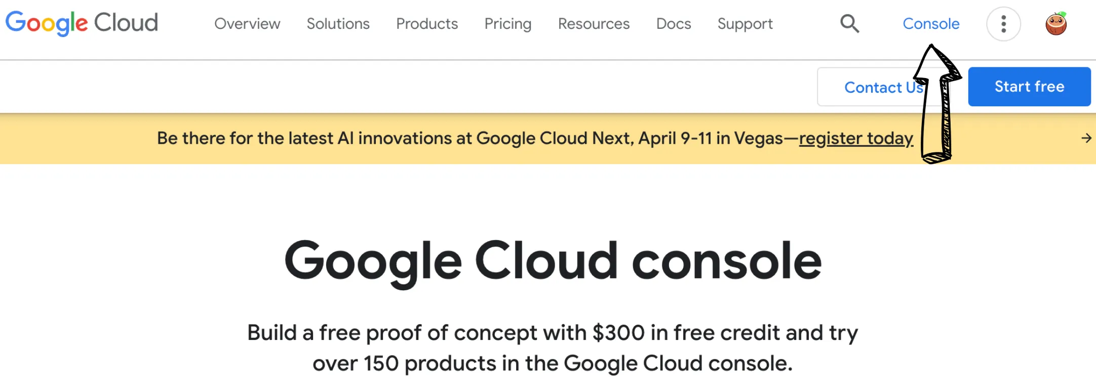 Google Cloud Console