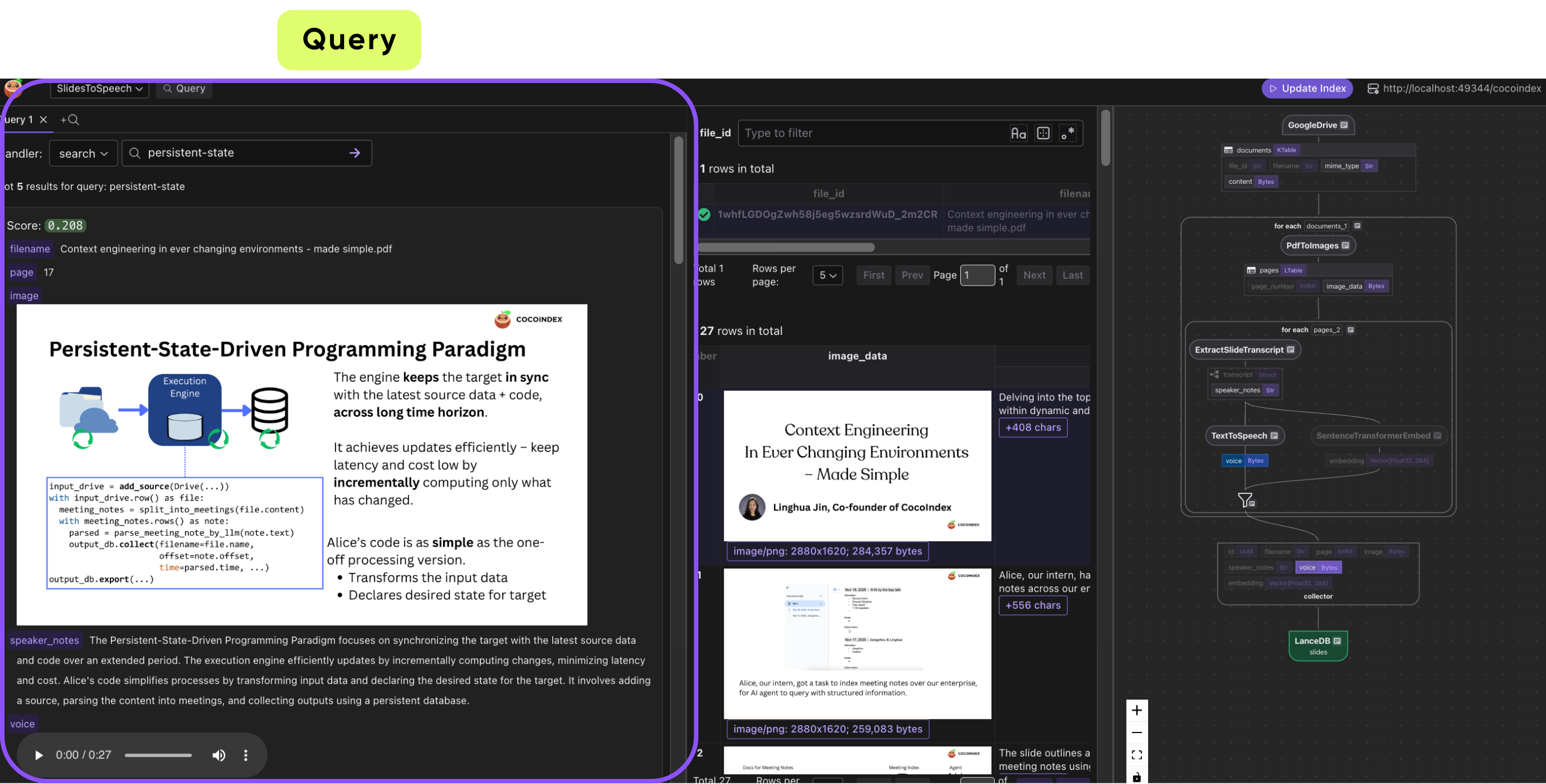CocoInsight Query Search