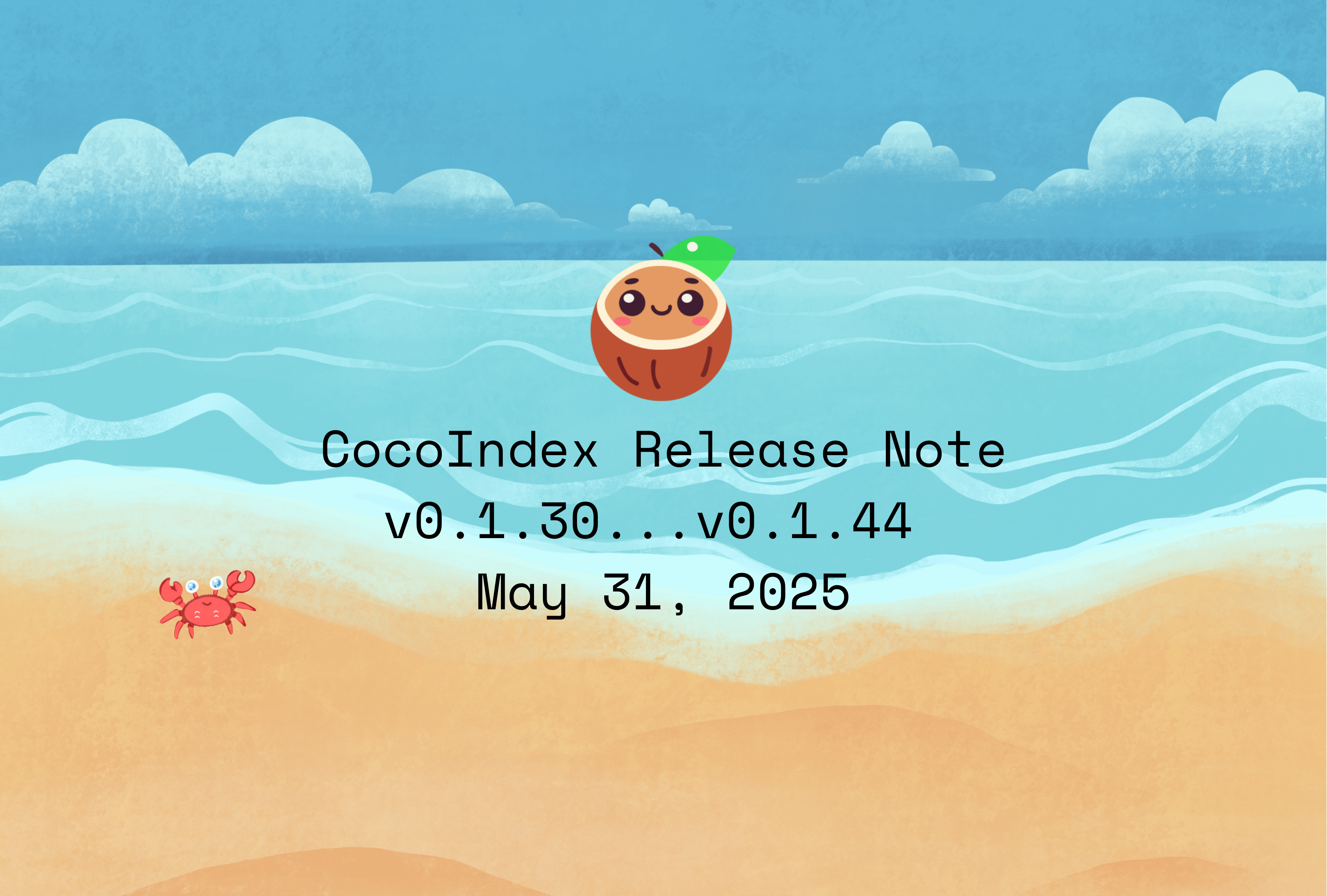 CocoIndex Changelog 2025-05-31